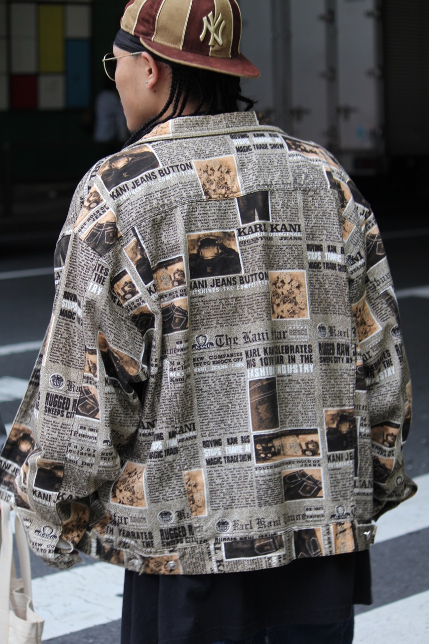 Karl kani shop newspaper jacket